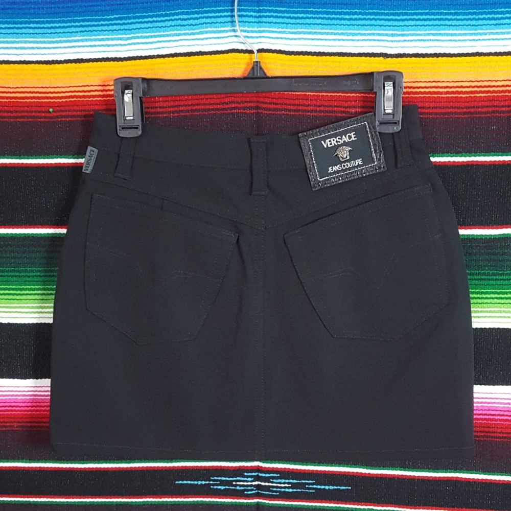 Vintage Versace Mini Skirt (stretch)